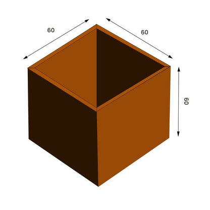 GrillSymbol Clara M,L,XL Blomkruka i Cortenstål XL SKU GRS-Clara-XL EAN 4744381018570
