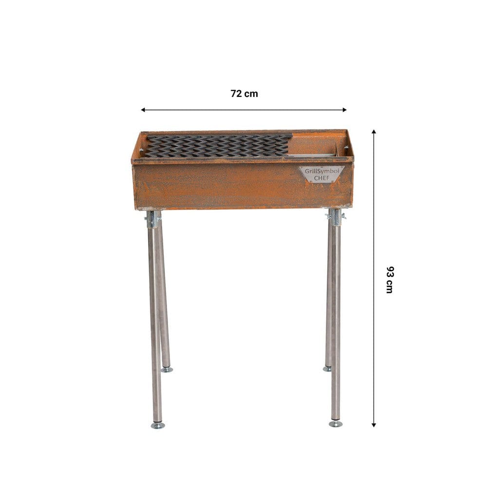 GrillSymbol Kolgrill Naked Chef SKU GRS-Chef-N EAN 4744381018358