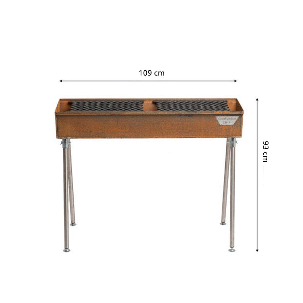 GrillSymbol Kolgrill Naked Chef XL SKU GRS-Chef-NXL EAN 4744381018365