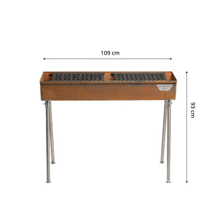 GrillSymbol Kolgrill Naked Chef XL SKU GRS-Chef-NXL EAN 4744381018365