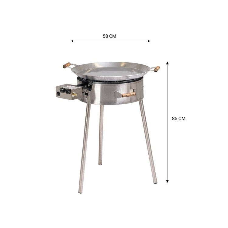 GrillSymbol Stekhäll Gasol PRO-580 inox SKU GRS-PRO-580i EAN 4744381013346