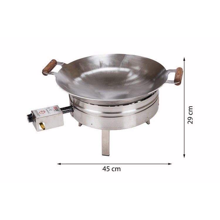 GrillSymbol Stekhäll Wokset PRO-450 inox SKU GRS-PRO-450i EAN 4744381018143