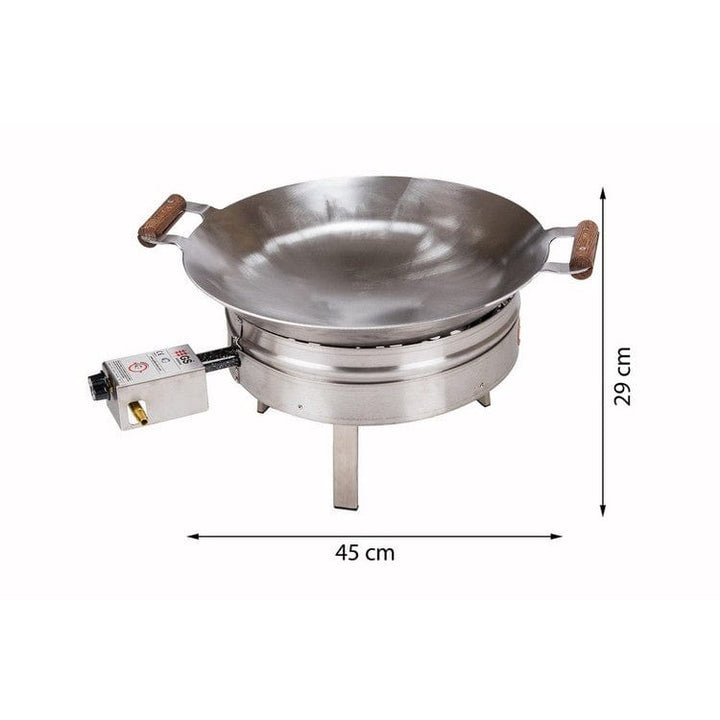 GrillSymbol Stekhäll Wokset PRO-450 inox SKU GRS-PRO-450i EAN 4744381018143