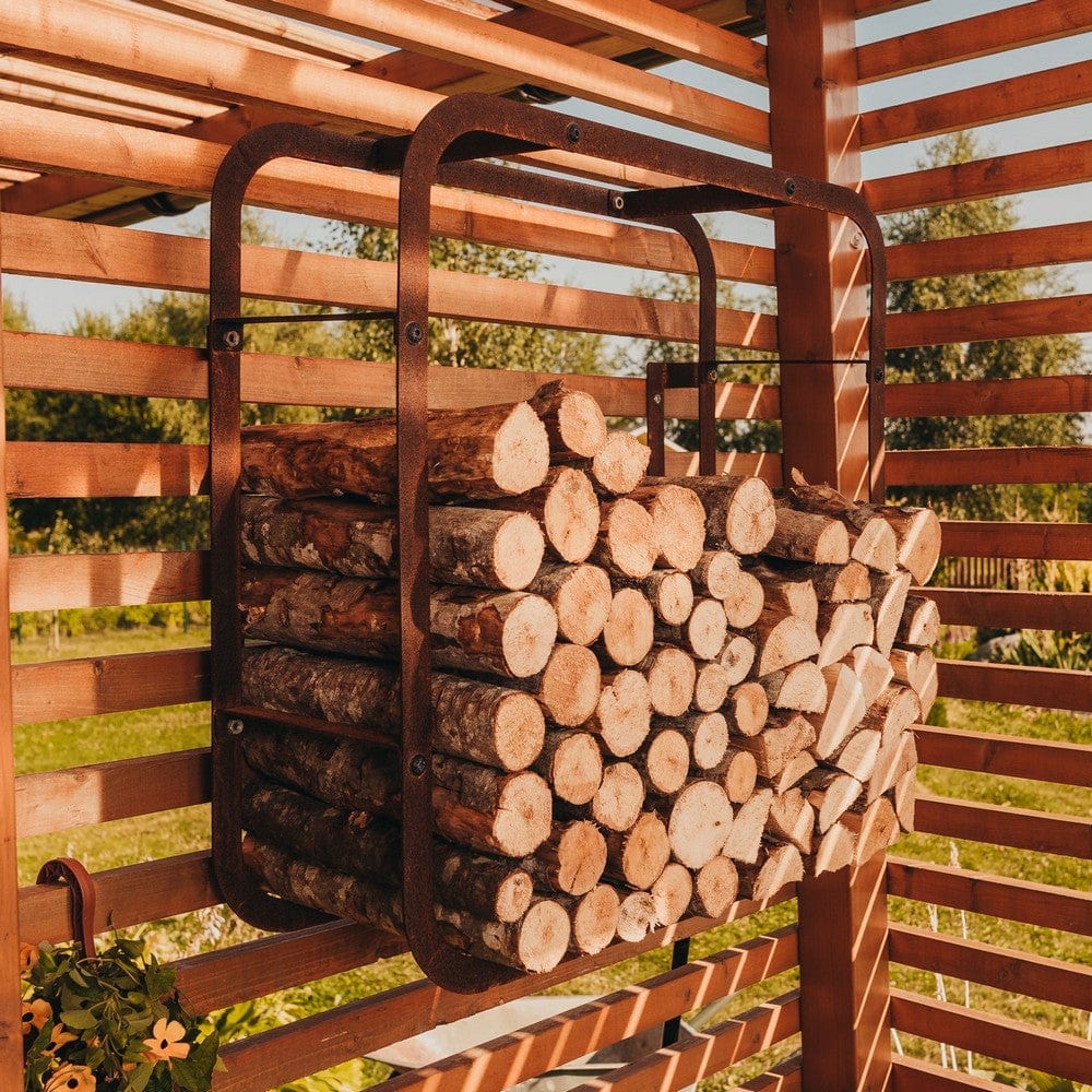 GrillSymbol Vedförvaring Ake Cortenstål SKU GRS-Ake EAN 4744381011212
