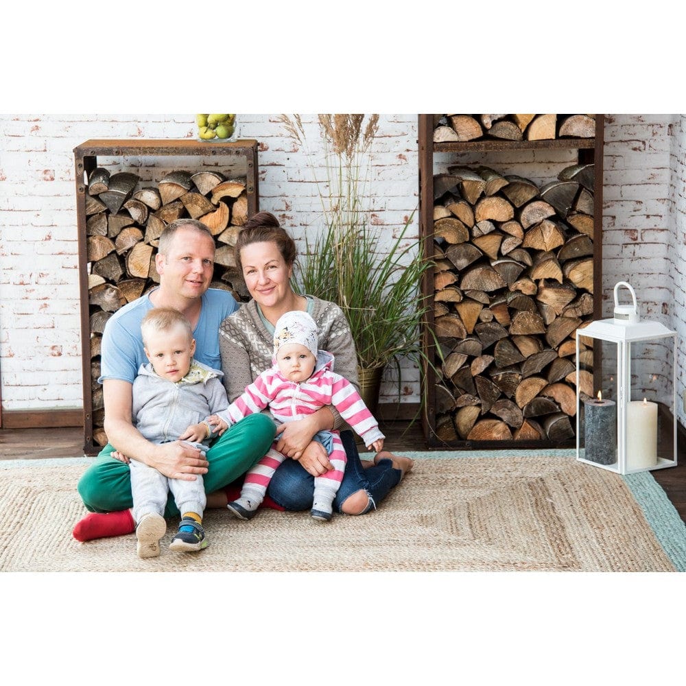 GrillSymbol Vedförvaring Corten WoodStock SKU EAN