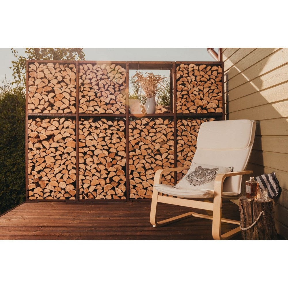 GrillSymbol Vedförvaring WoodStock Wall SKU EAN