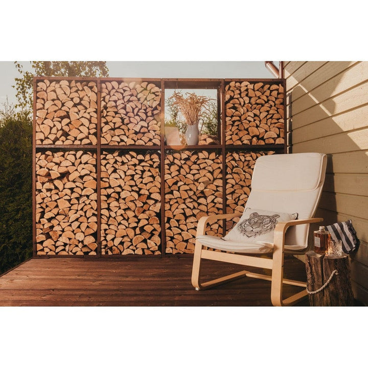 GrillSymbol Vedförvaring WoodStock Wall SKU EAN