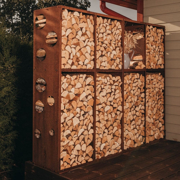 GrillSymbol Vedförvaring WoodStock Wall SKU EAN