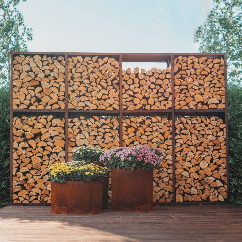 GrillSymbol Vedförvaring WoodStock Wall SKU EAN
