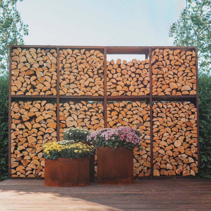 GrillSymbol Vedförvaring WoodStock Wall SKU EAN