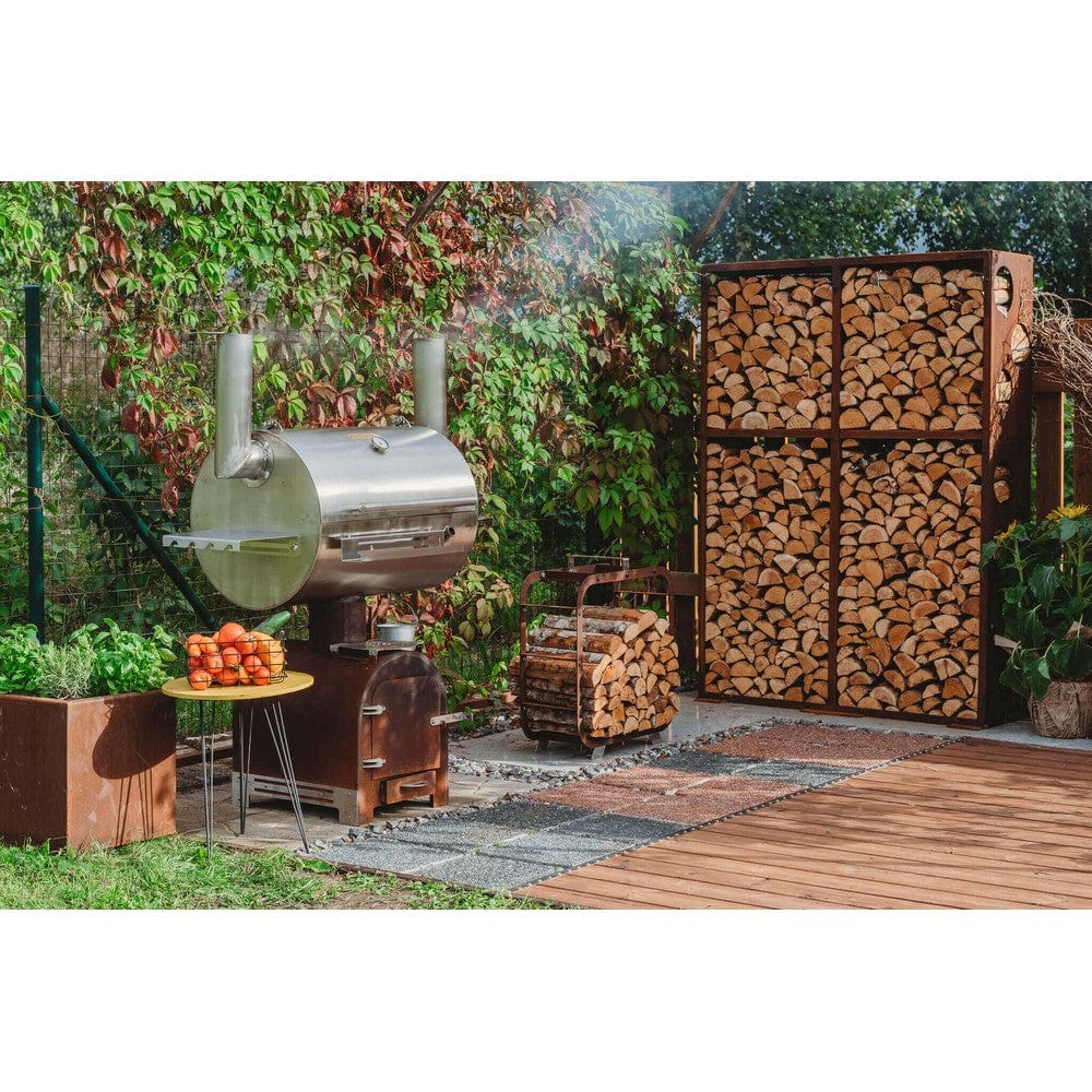 GrillSymbol Vedförvaring WoodStock Wall SKU EAN