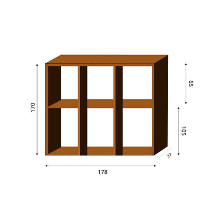 GrillSymbol Vedförvaring WoodStock Wall Medium SKU GRS-WALL-3 EAN