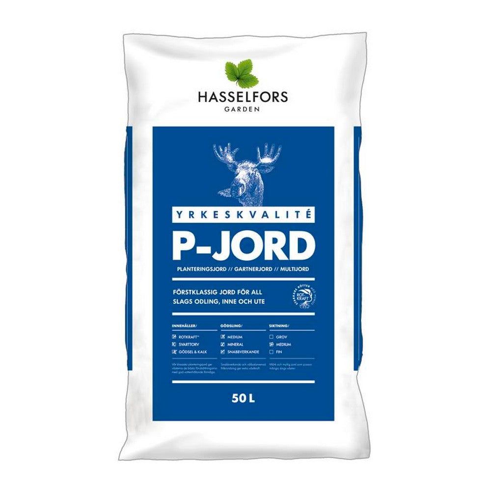 Hasselfors Garden Planteringsjord P-jord 1050L SKU OMN-GTG56050 EAN 7311610020009