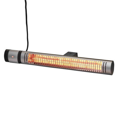 Heat1 Terrassvärmare Eco High-line 2000W 73 cm Titanium SKU NSH-212-321 EAN 5705858708836