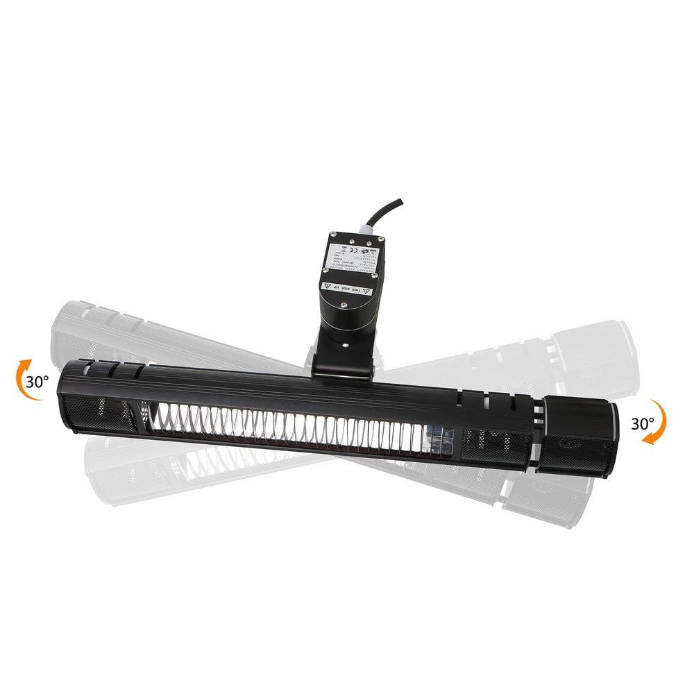 Heat1 Terrassvärmare ECO Plus-line 2000W Oscillerande SKU NSH-212-335 EAN 5705858720777