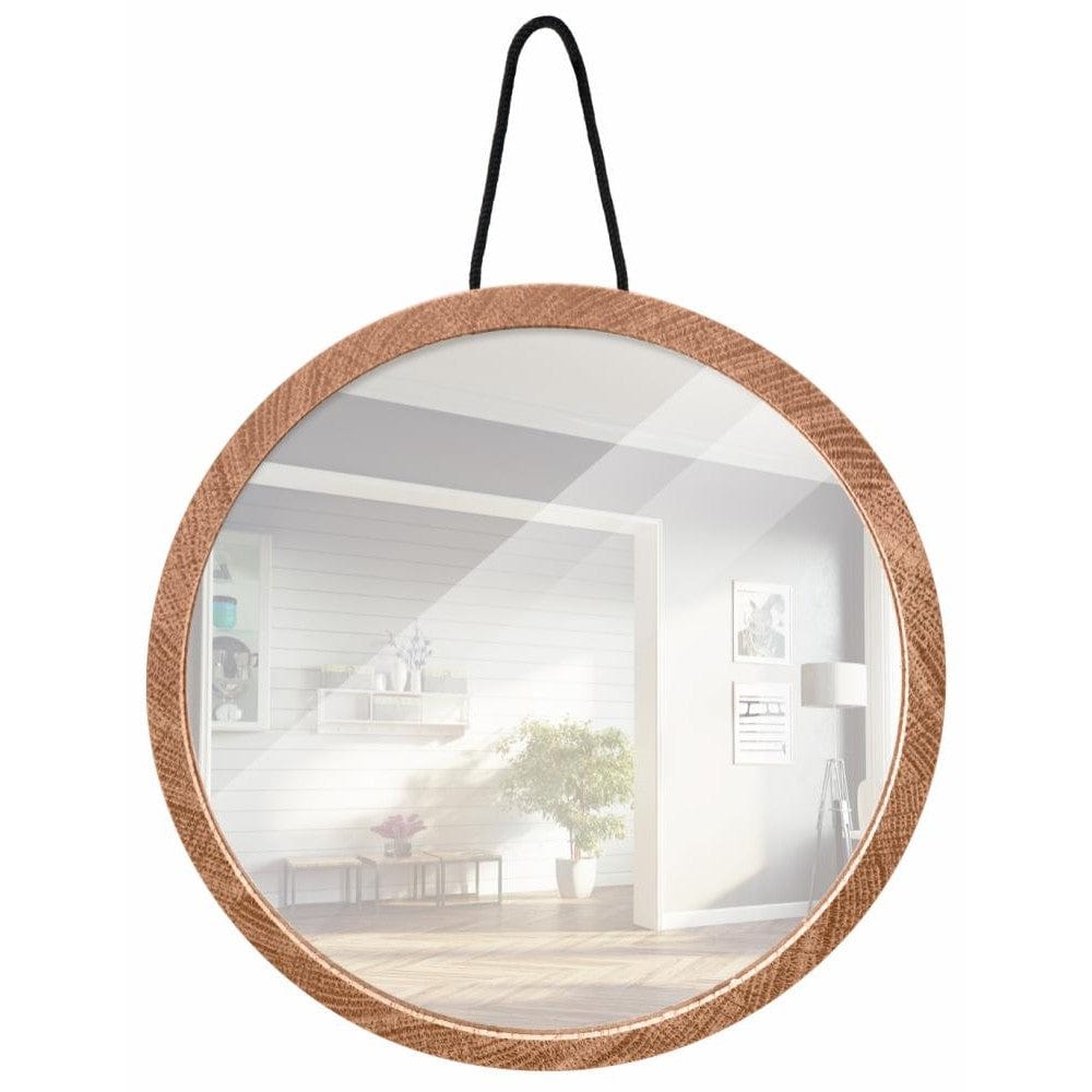 Home it Spegel med Träram Natur SKU MIL-12284 EAN