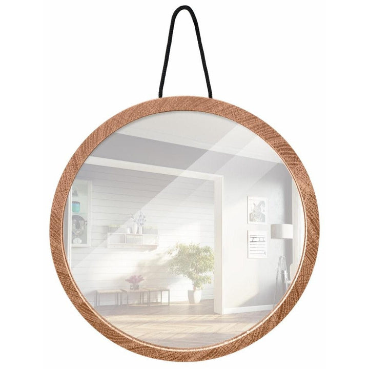 Home it Spegel med Träram Natur SKU MIL-12284 EAN