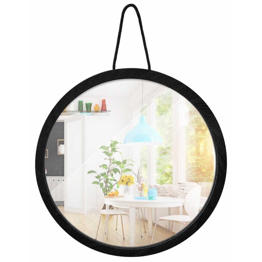 Home it Spegel med Träram Svart SKU MIL-12285 EAN