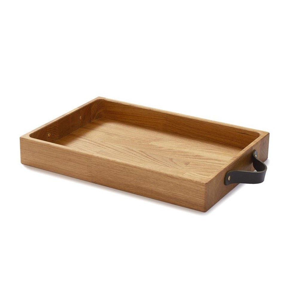 HORN Serveringsbricka Ek/Läder SKU HOR-1232 EAN