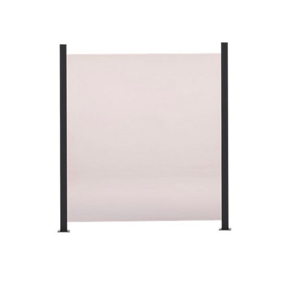Hortus Glasstaketset 100 x 100 cm / 1 modul + 2 stolpar SKU NSH-116-080 EAN 5705858068893