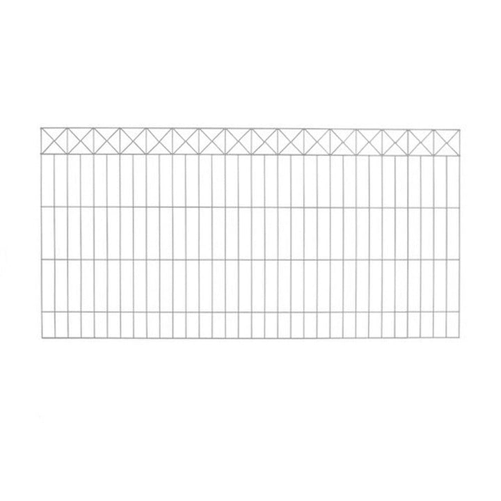Hortus Panelstängsel Deko X Galvaniserat / 78 x 200 cm SKU NSH-111-380 EAN 5705858033860