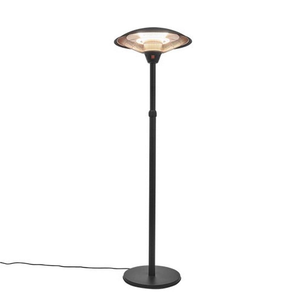 Hortus Terrassvärmare Golv 900-2100W Svart SKU NSH-211-371 EAN 5705858064796