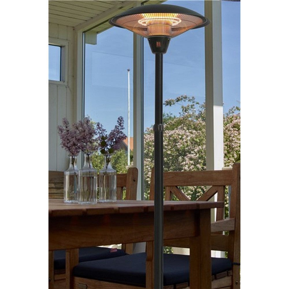 Hortus Terrassvärmare Golv 900-2100W Svart SKU NSH-211-371 EAN 5705858064796