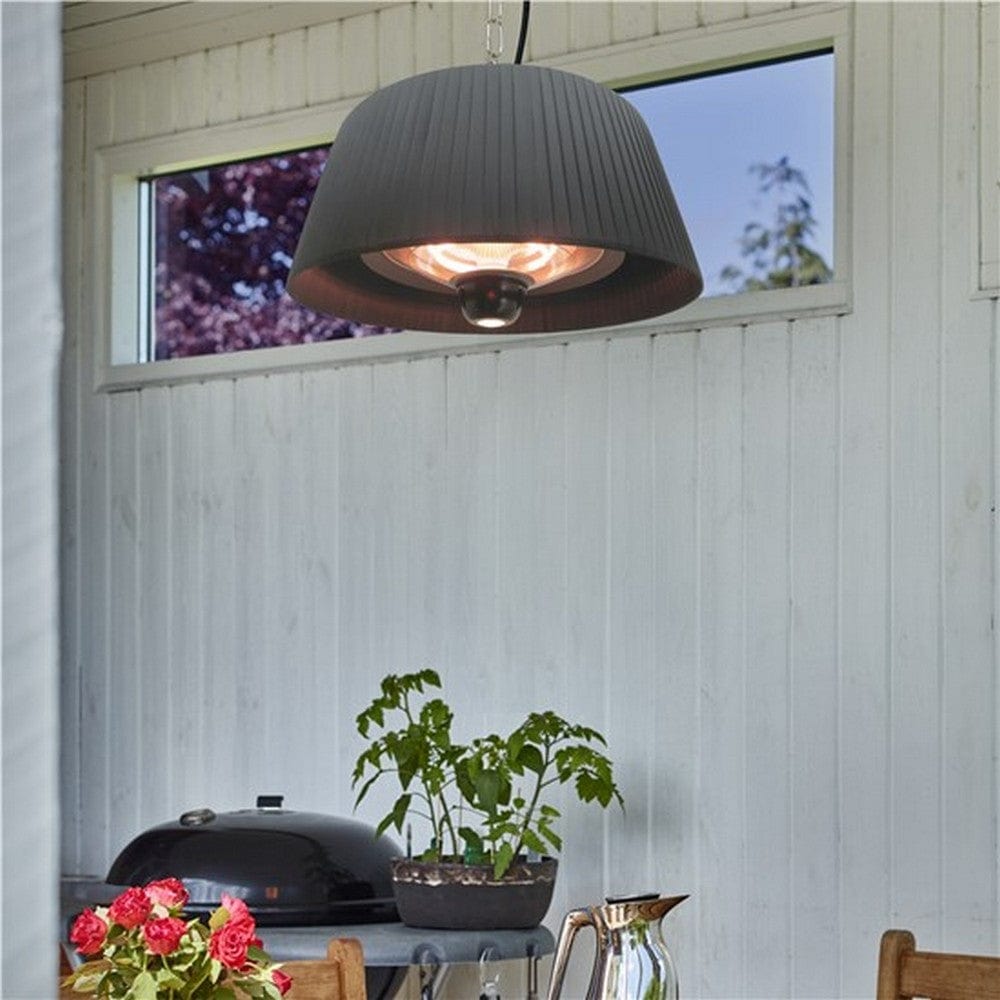 Hortus Terrassvärmare Hängande 800-1800W Svart SKU NSH-211-318 EAN 5705858700380