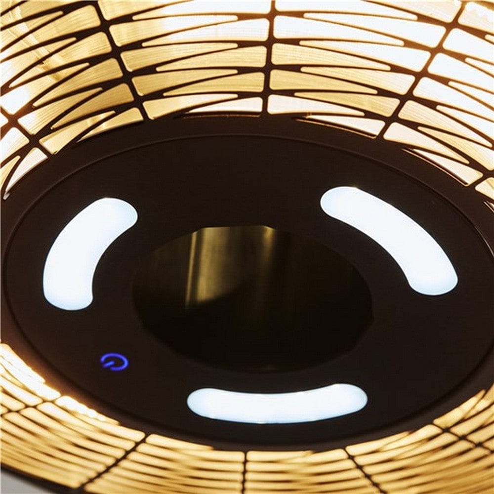 Hortus Terrassvärmare Hängande UFO 2000W Svart SKU NSH-211-315 EAN 5705858061078