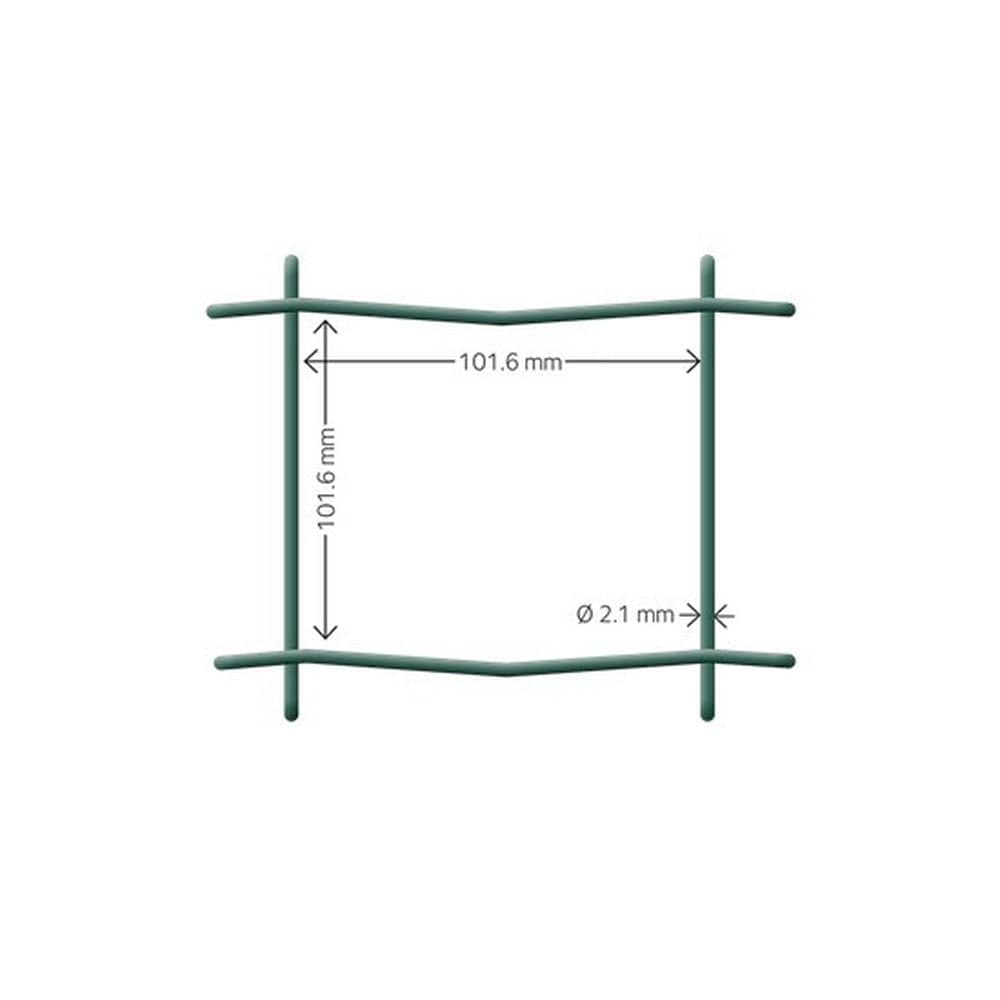Hortus Villastängsel Grön Maska 10x10 cm SKU EAN