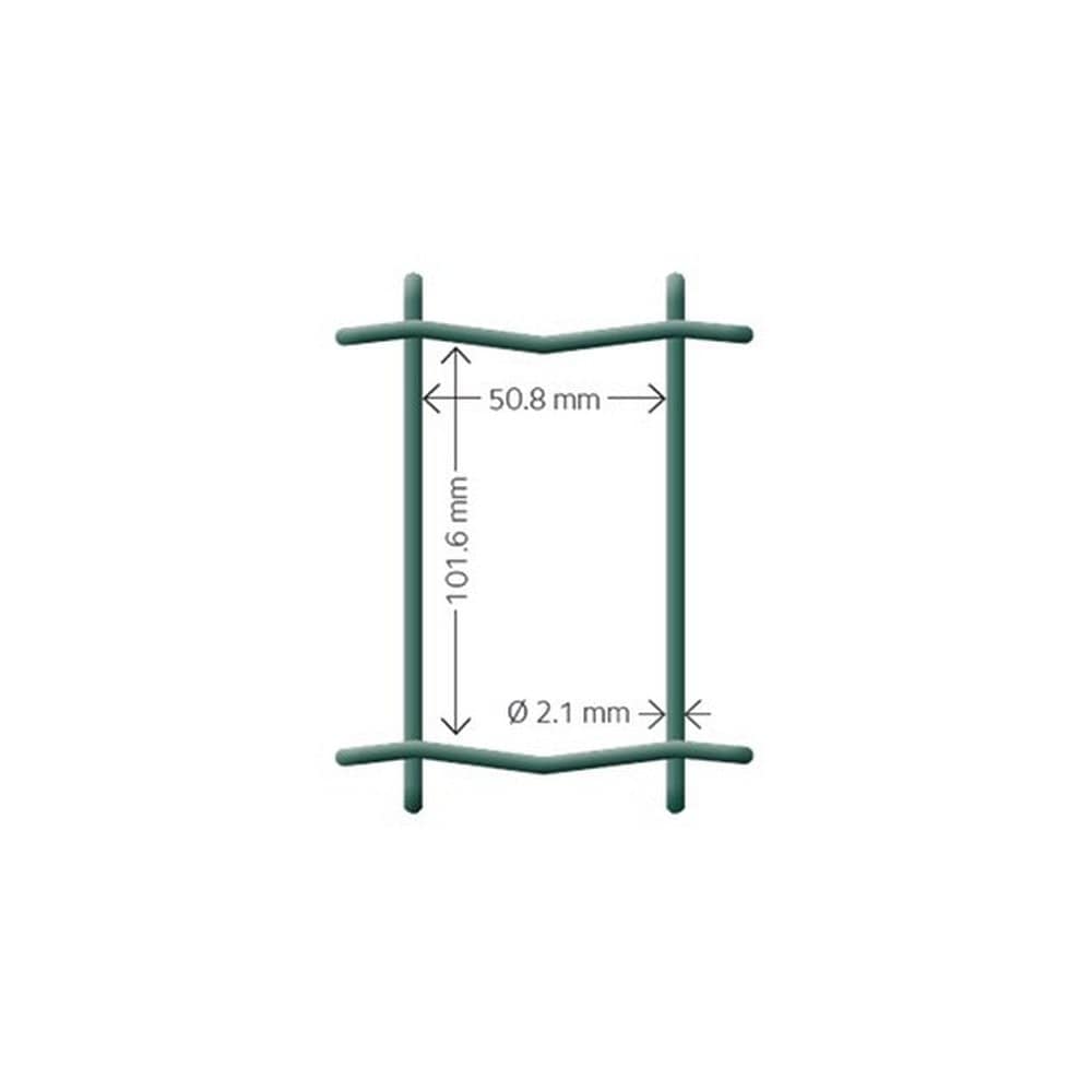 Hortus Villastängsel Grön Maska 5x10 cm SKU EAN