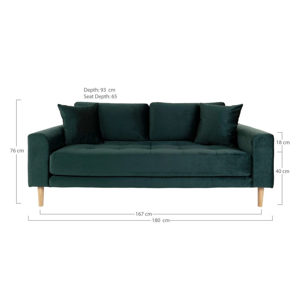 House Nordic 2,5-sitssoffa Lido Sammet SKU EAN