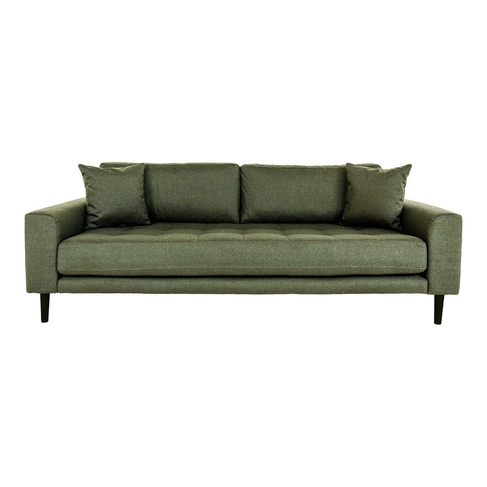 House Nordic 3-sitssoffa Lido Polyester Olivgrön SKU HOU-1301446 EAN 5713917021079