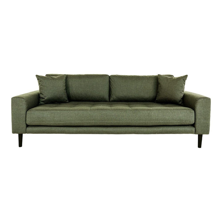 House Nordic 3-sitssoffa Lido Polyester Olivgrön SKU HOU-1301446 EAN 5713917021079