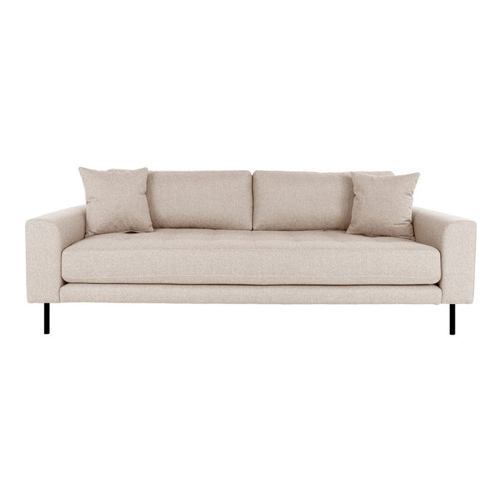 House Nordic 3-sitssoffa Lido Polyester Ljusbeige SKU HOU-1301448 EAN 5713917021604