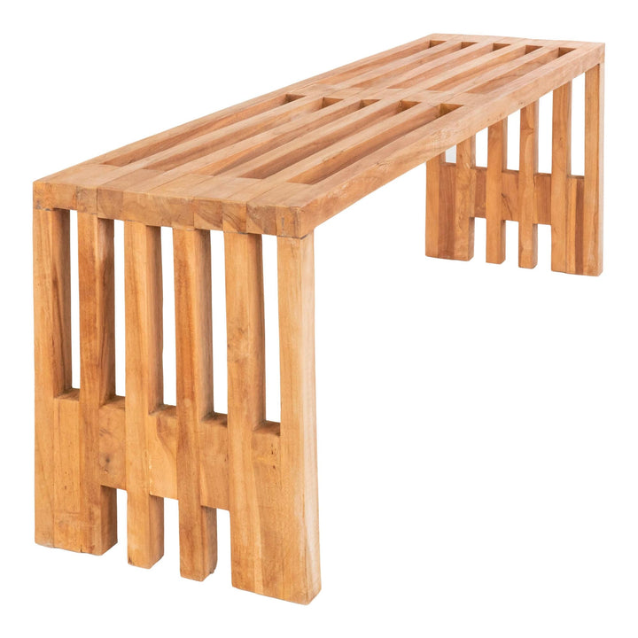House Nordic Bänk Benidorm Teak SKU EAN