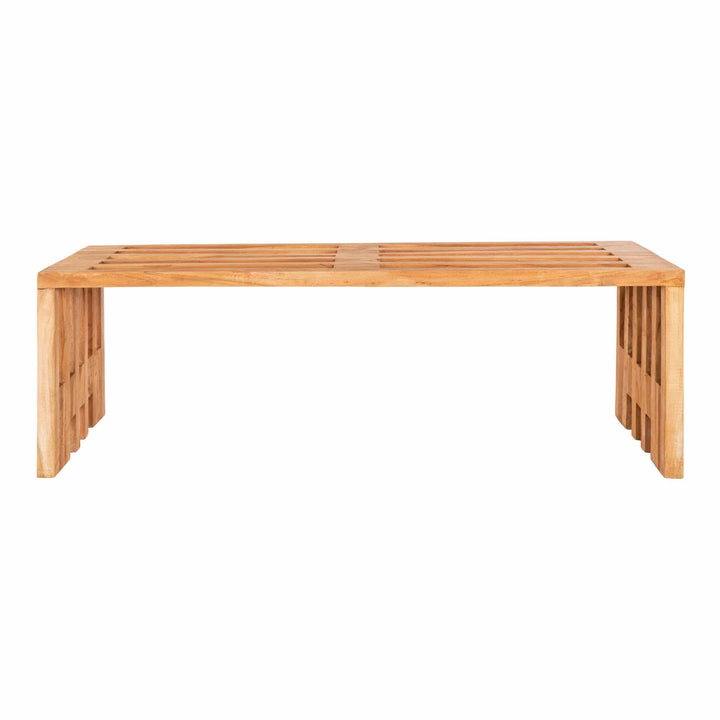 House Nordic Bänk Benidorm Teak SKU EAN