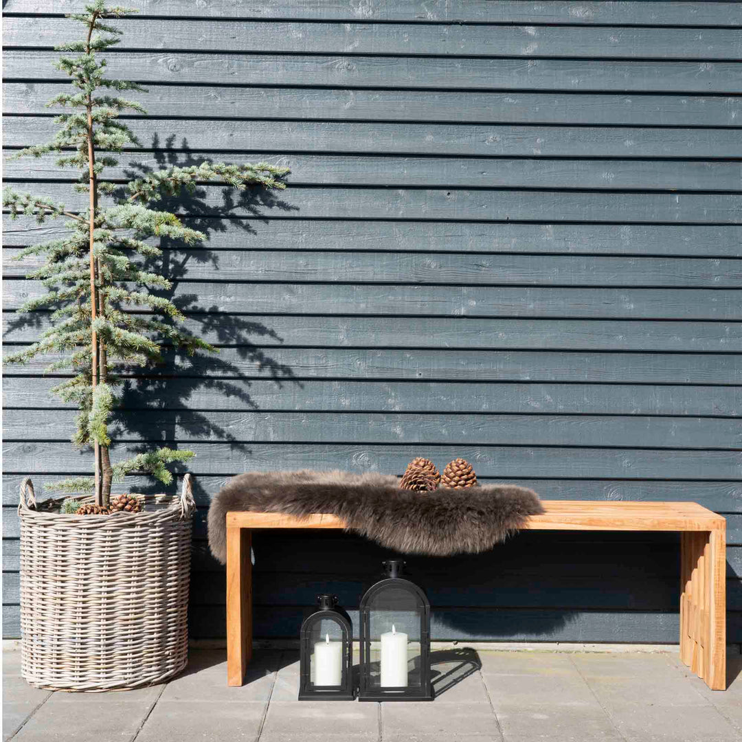 House Nordic Bänk Benidorm Teak SKU EAN