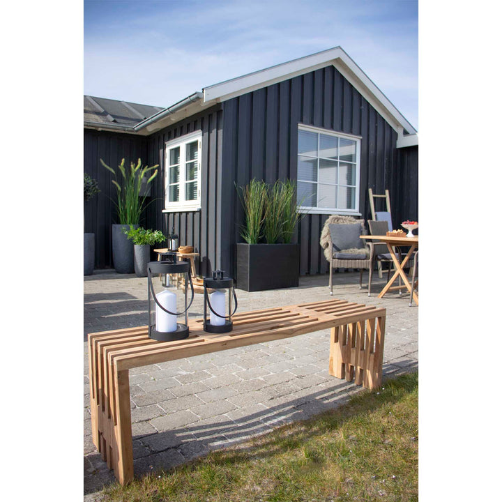 House Nordic Bänk Benidorm Teak SKU EAN