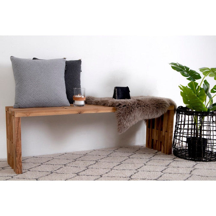 House Nordic Bänk Benidorm Teak SKU EAN