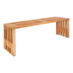 House Nordic Bänk Benidorm Teak 140x35 cm SKU HOU-1401100 EAN 5713917006243