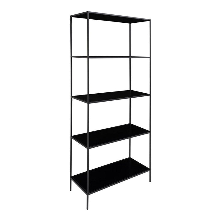 House Nordic Bokhylla Vita Svart SKU HOU-3001100 EAN 5713917005031