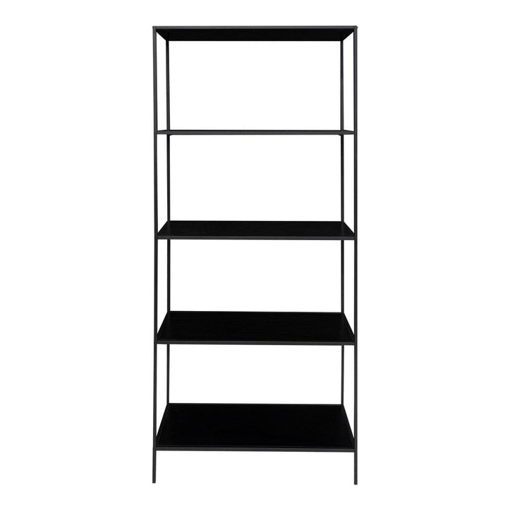 House Nordic Bokhylla Vita Svart SKU HOU-3001100 EAN 5713917005031