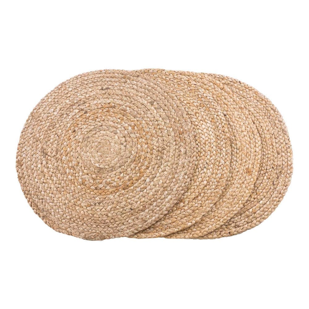 House Nordic Bordstablett Bombay Natur 4-pack SKU HOU-3984001 EAN 5713917010738