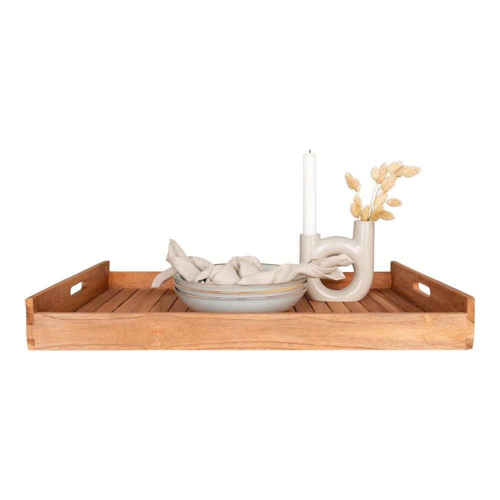 House Nordic Bricka Faro Teak SKU HOU-4601025 EAN 5713917006861