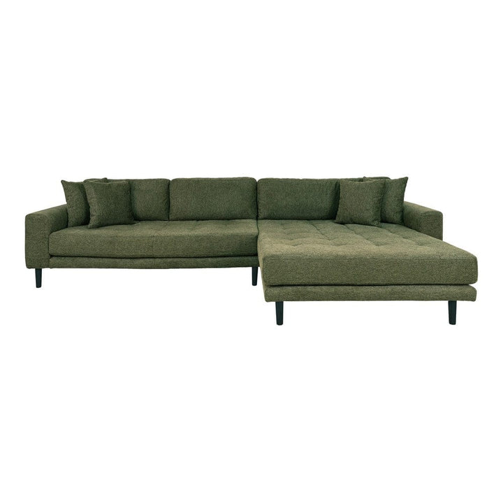 House Nordic Divansoffa Lido Polyester Olivgrön / Höger SKU HOU-1301480 EAN 5713917018796