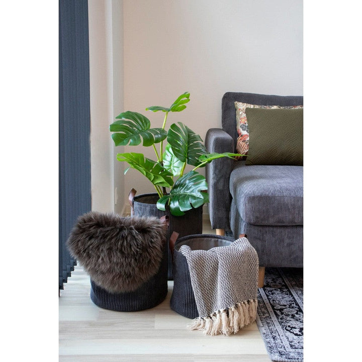 House Nordic Förvaringskorg Augusta 3-pack SKU HOU-4401230 EAN 5713917004218
