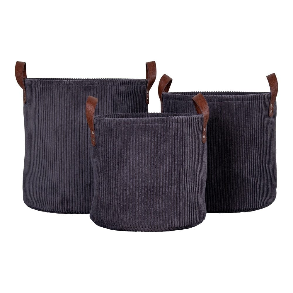 House Nordic Förvaringskorg Augusta 3-pack SKU HOU-4401230 EAN 5713917004218