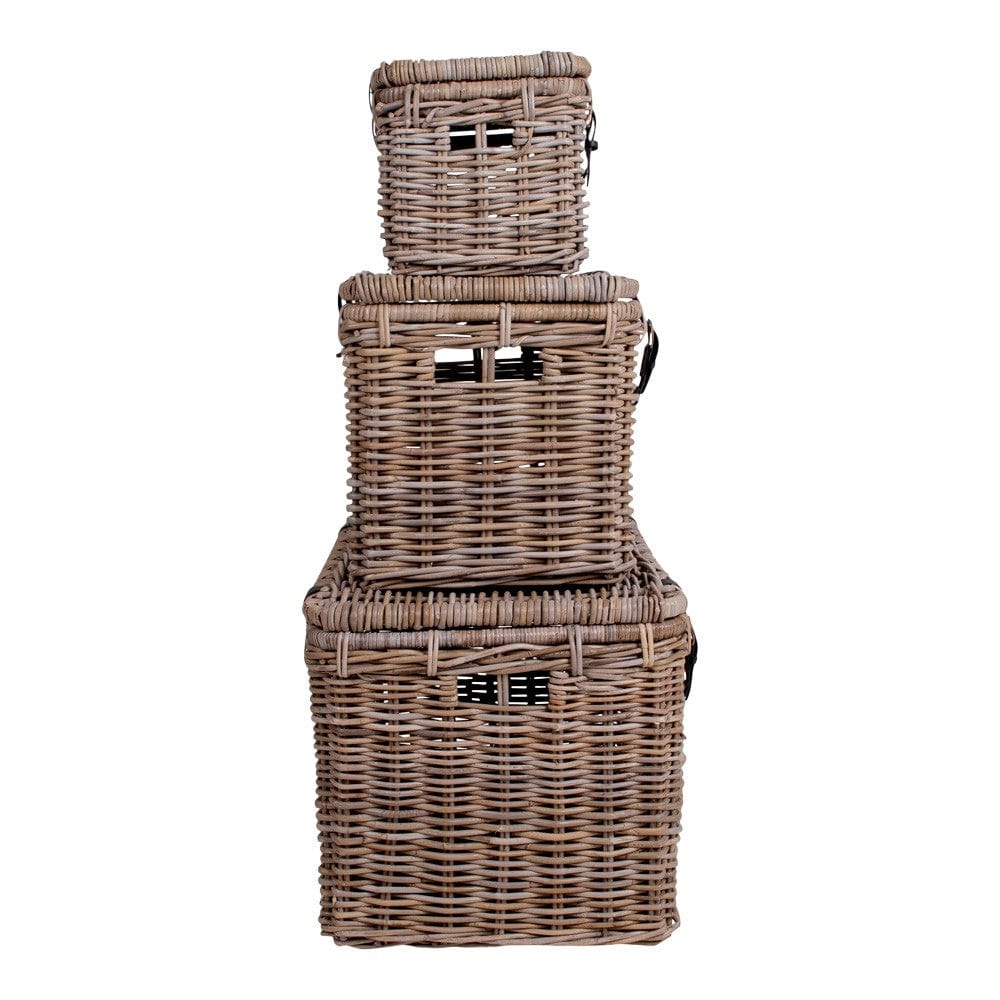 House Nordic Förvaringskorg Depok 3-pack SKU HOU-4201010 EAN 5713917009480