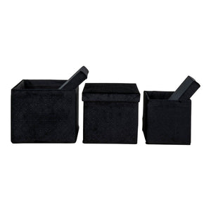 House Nordic Förvaringslåda Monza 3-pack SKU HOU-4401161 EAN 5713917008742